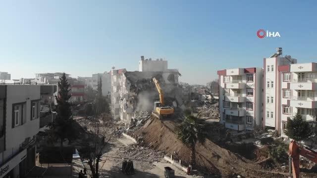 Havadan çekilen görüntüler Adıyaman'daki felaketin büyüklüğünü gözler önüne serdi