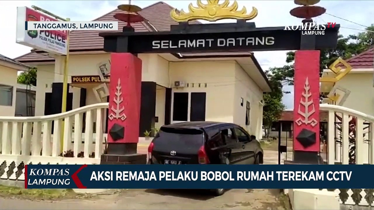 Aksi Remaja Bobol Rumah Terekam Cctv 2 Pelaku Ditahan Polisi Video Dailymotion 