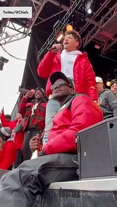 Best of from the Chiefs Super Bowl parade  _ New York Post Sports #shorts