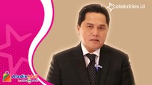 Erick Thohir Jadi Ketua Umum PSSI, Banjir Ucapan dari Selebritis