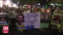 Marchan en Guadalajara para exigir aparición con vida de dos jóvenes