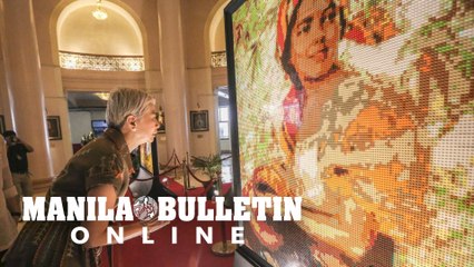 LEGO-fied Amorsolo masterpieces on exhibit at Manila City Hall