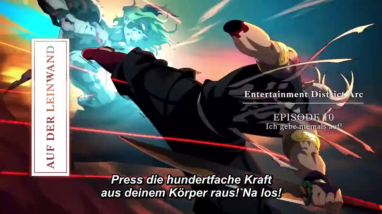 Demon Slayer: Kimetsu no Yaiba - To The Swordsmith Village Trailer OmdU