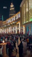 Shehzada Lights up the World’s Tallest Building Burj Khalifa