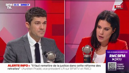 Aurélien Pradié répond à Bruno Retailleau: "Je ne cède à aucune menace; à aucune intimidation"