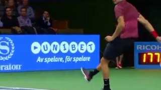 Grigor Dimitrov is making waves in the tennis world Watch this to the last shot - the skill is astounding.