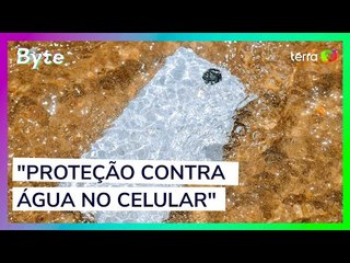 Como funciona a proteção contra água e poeira do seu celular