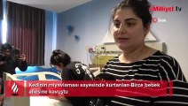 Kedinin miyavlaması sayesinde kurtarılan Birce bebek ailesine kavuştu