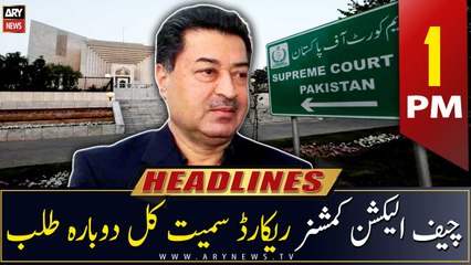 ARY News Headlines | 1 PM | 16th February 2023