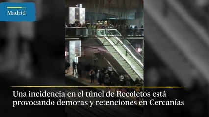 Download Video: Retrasos en cinco de las 12 líneas de Cercanías de Madrid