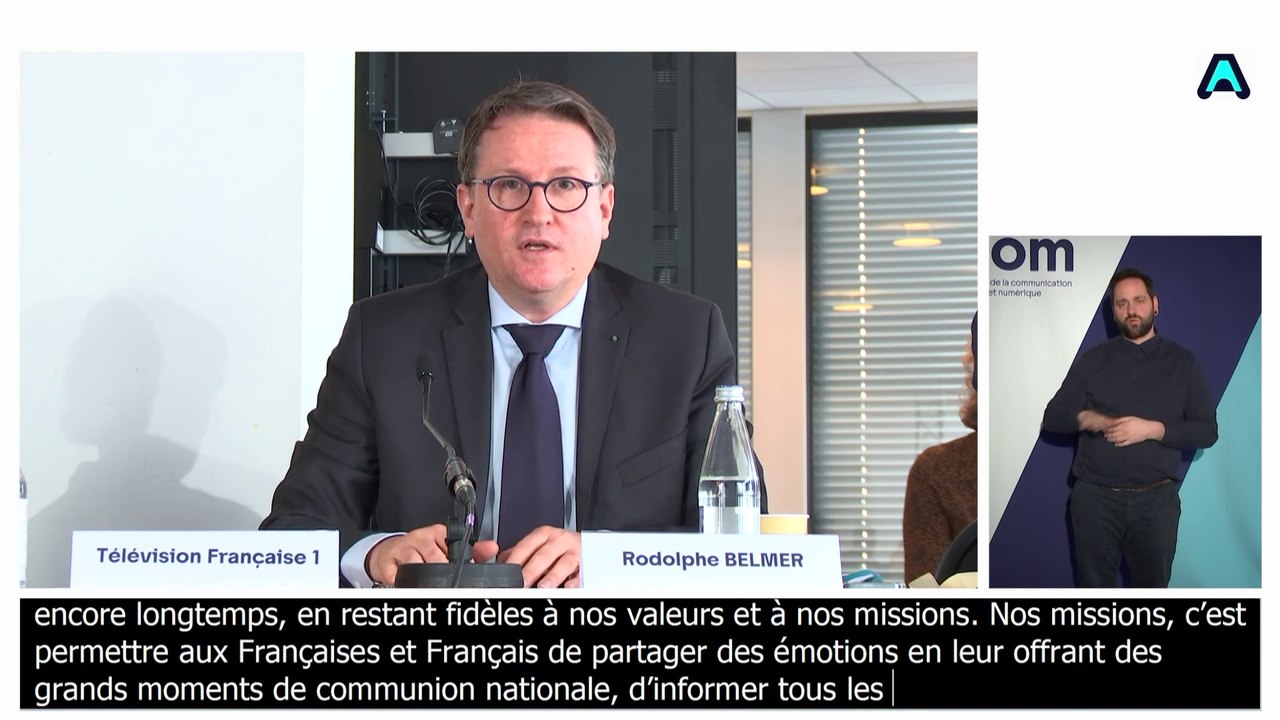 Auditions publiques des candidats pour l’édition de deux services de télévision à vocation nationale : Télévision française 1 pour le projet « TF1 »