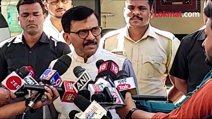 जितेंद्र आव्हाड यांच्याबाबतचा प्रश्न आणि राऊतांचा काढता पाय