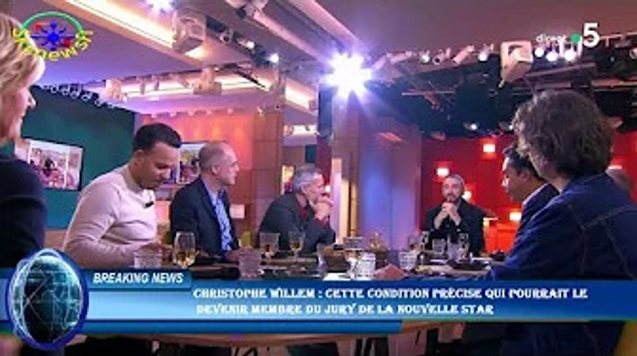 Christophe Willem : cette condition précise qui pourrait le  devenir membre du jury de la Nouvelle S
