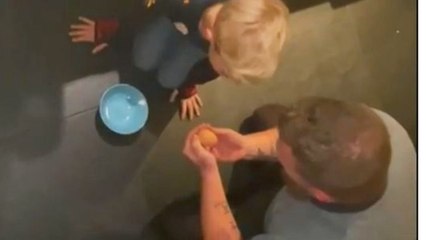 Egg hatch prank, boy witnesses birth of mischief