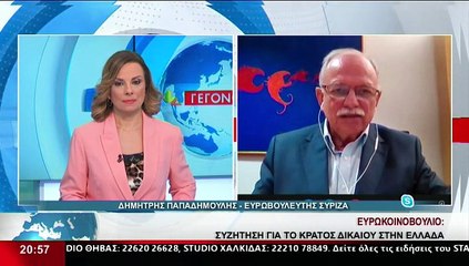 Ο Ευρωβουλευτής ΣΥΡΙΖΑ, Δημήτρης Παπαδημούλης, στο STAR