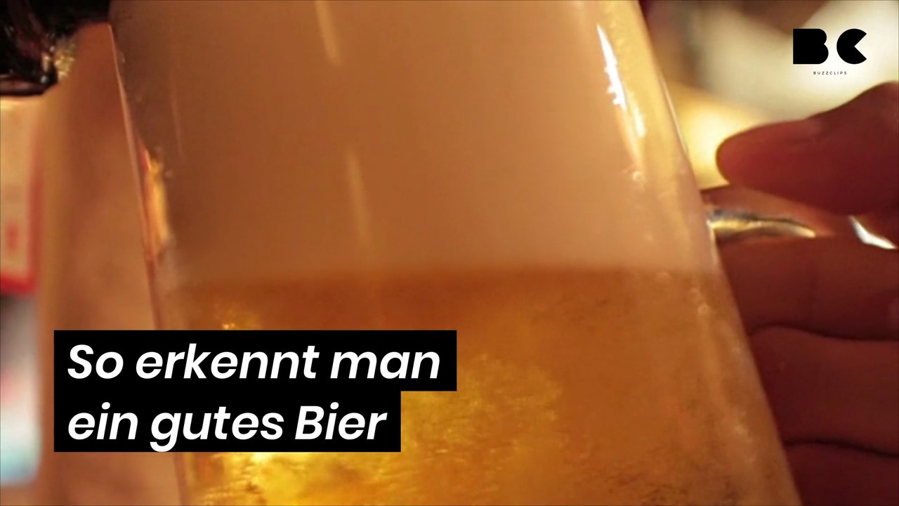 So erkennt man ein gutes Bier