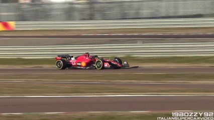 Ferrari SF23 F1 2023 Car Filming Day at Fiorano Circuit