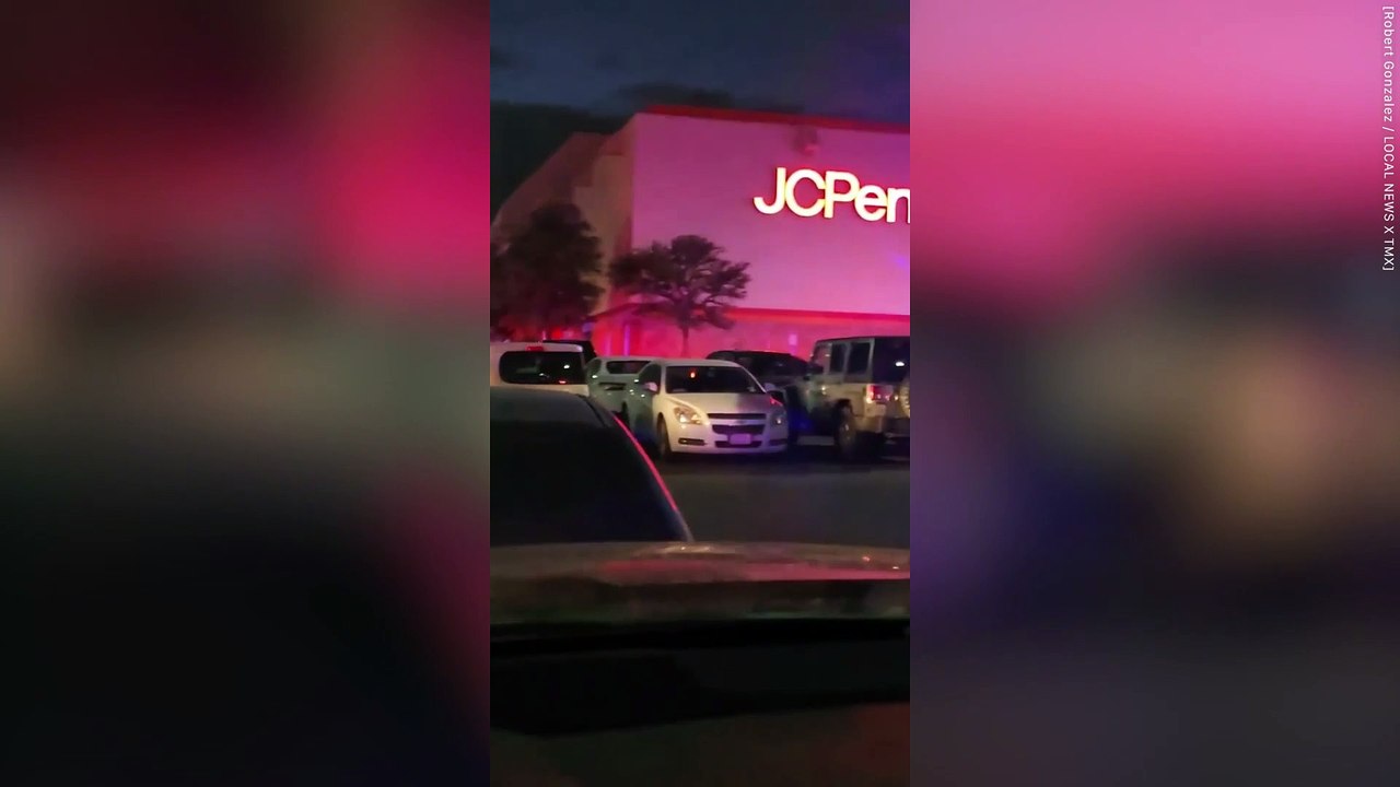 Video shows shopper evacuating Cielo Vista mall and armed police after