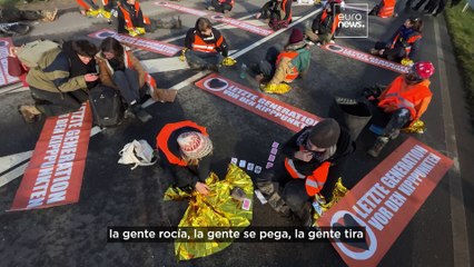 Los activistas climáticos de Última Generación exigen el fin del carbón con métodos radicales