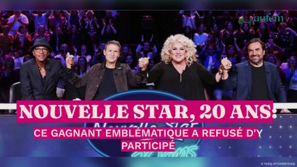 Nouvelle Star, 20 ans : ce gagnant emblématique a refusé d'y participer