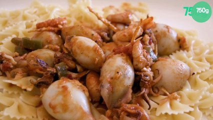 Calmars farcis comme dans les Abruzzes