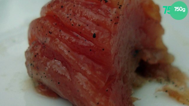 Cocotte de poires confites à la vanille