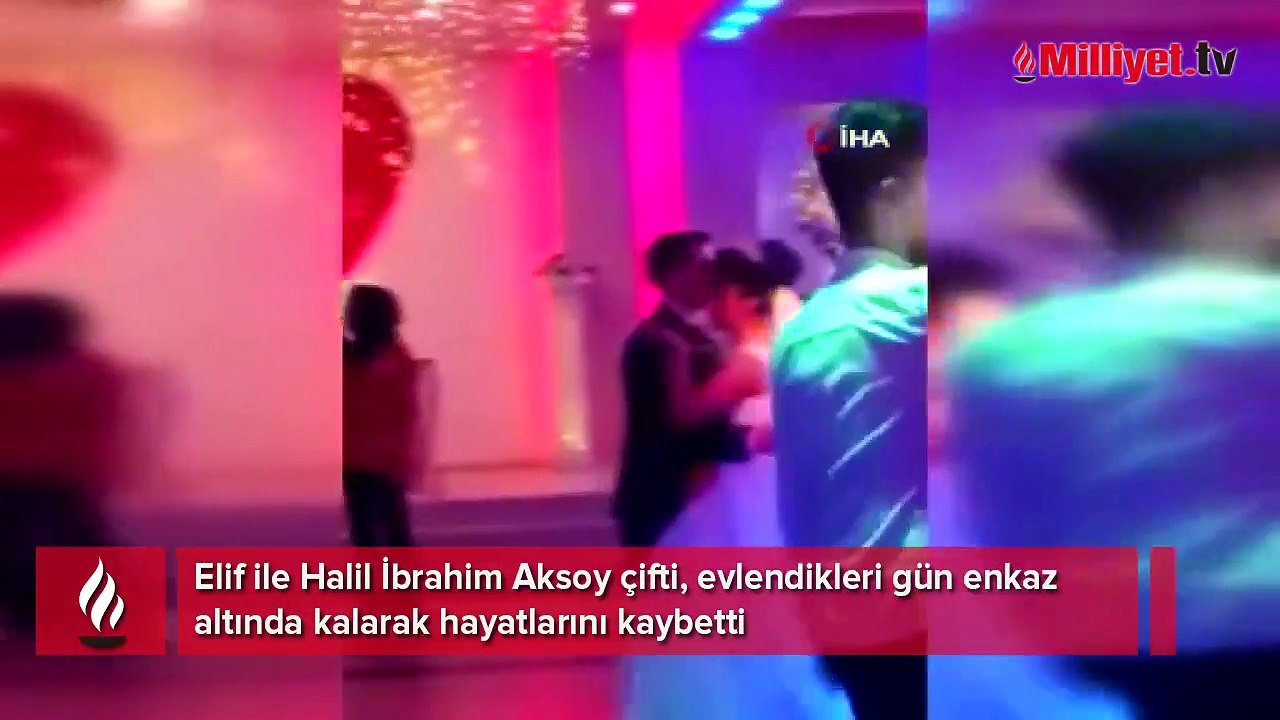 Gelin ve damat düğün gecesi depremde hayatını kaybetti