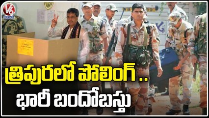 Assembly Elections Polling Continuous In Tripura | V6 News