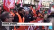 France on 5th day of pension reform protest, less disruptive