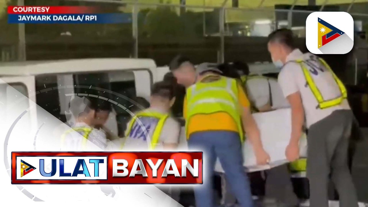 Labi ng Pilipinang nasawi sa lindol sa Turkiye, dumating na sa bansa