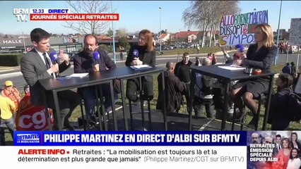 Philippe Martinez estime que le gouvernement "rame pour expliquer la réforme des retraites"