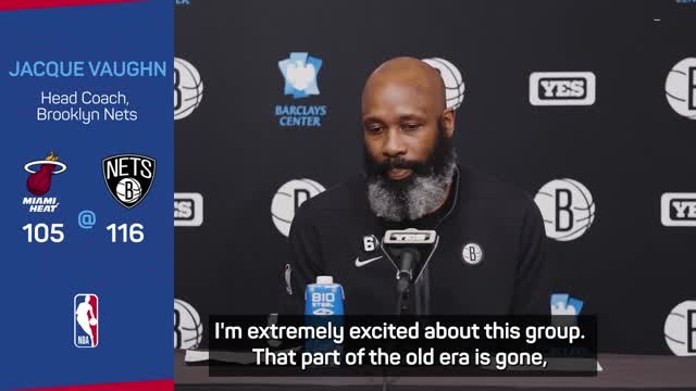 Vaughn wants to usher in the new era of Nets basketball
