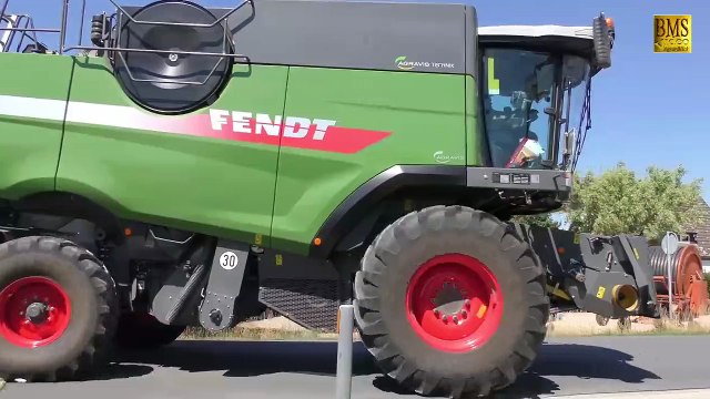 Mähdrescher Fendt 8410 P Agravis Technik Vorführung Getreideernte 2018 new combine harvester wheat
