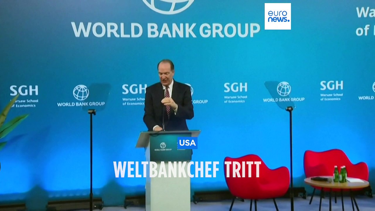 Weltbankchef und von Trump installierter 'Klimawandelleugner' kündigt Rückzug an