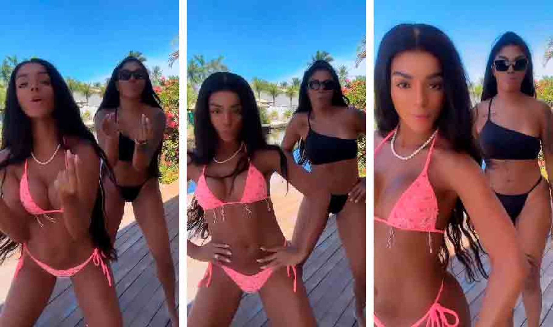 Ludmilla e Brunna Gonçalves exalam sensualidade em dance video de