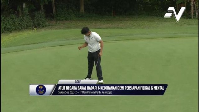 Atlit golf negara bakal hadapi 6 kejohanan pra Sukan SEA 2023