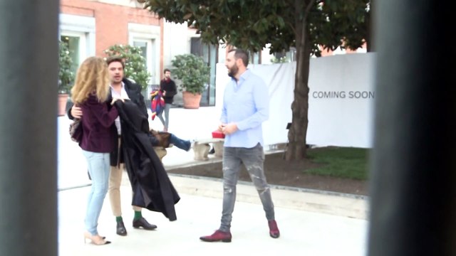 Borja Thyssen y Blanca Cuesta no desvelan si la relación con Tita Cervera es inexistente