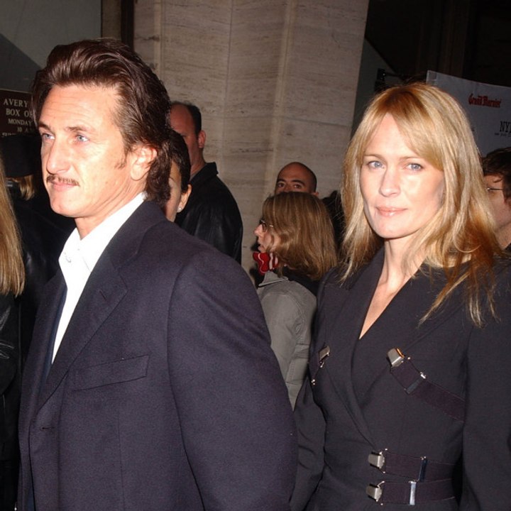 Robin Wright has insisted she and ex-husband Sean Penn are "just friends"