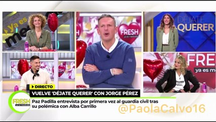 Alba Carrillo carga contra Jorge Pérez