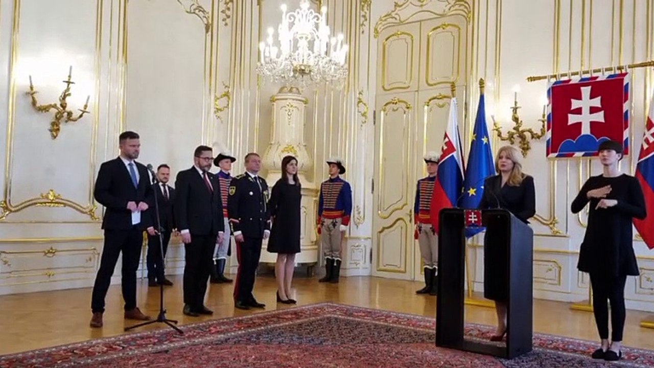 ZÁZNAM: Prezidentka vyzdvihla profesionalitu záchranárov počas akcie v Turecku