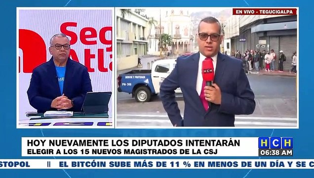 ¡Tras fallidos intentos! A nueva sesión hoy el congreso hondureño para elegir magistrados a la CSJ