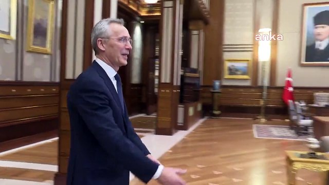 Cumhurbaşkanı Erdoğan, NATO Genel Sekreteri Jens Stoltenberg ile görüştü