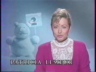 Antenne 2 - 27 Décembre 1988 - Bande annonce, speakerine (Patricia Lesieur)