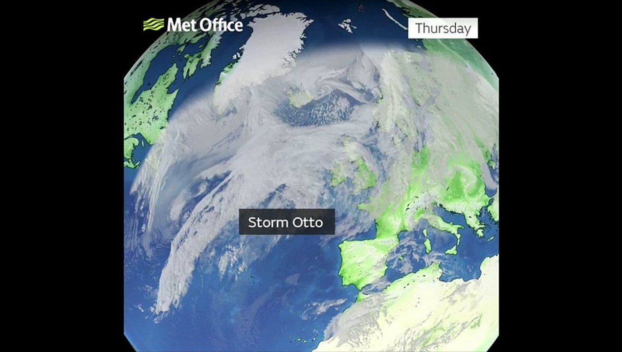 Met Office - Storm Otto