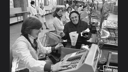 Doing a Saturday 'big shop' in 1970's Sunderland