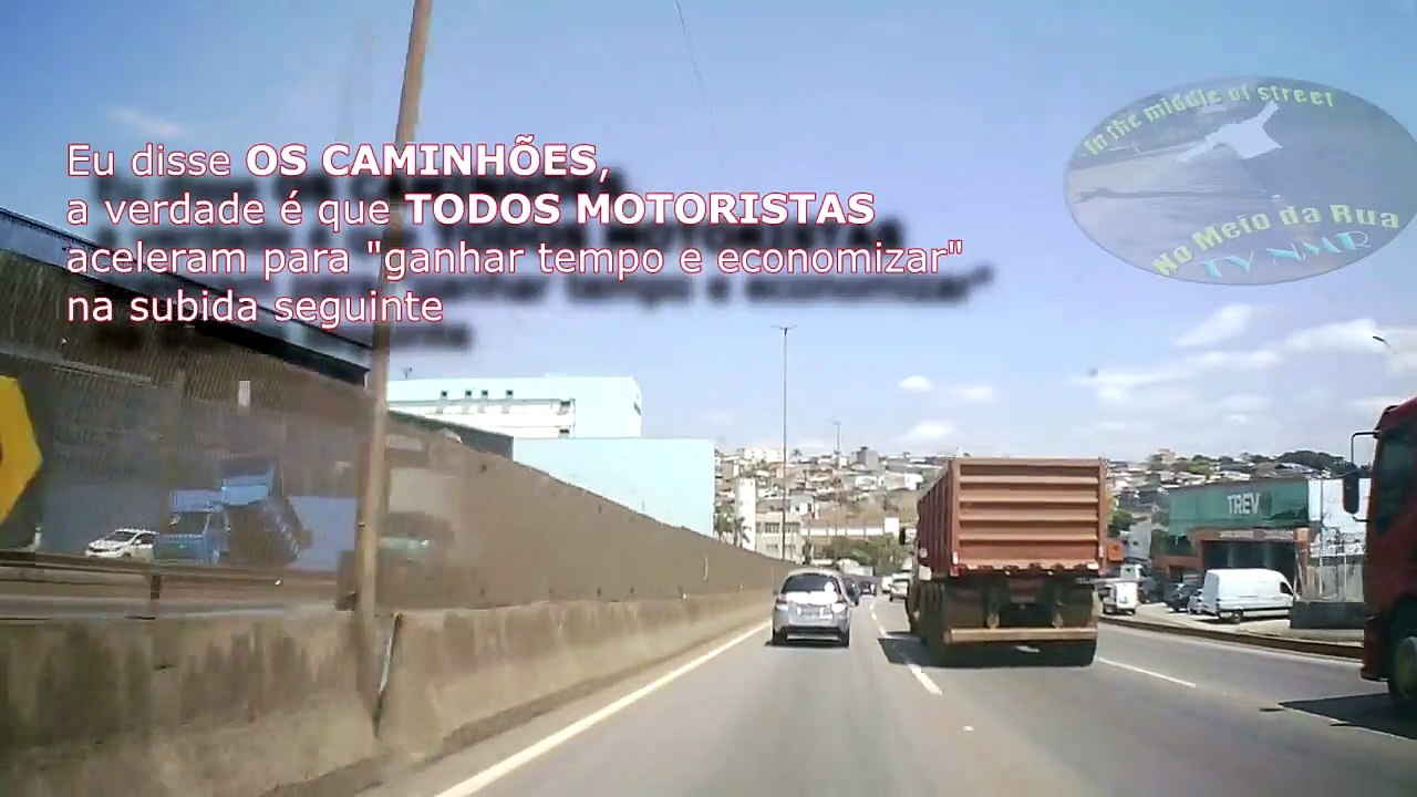 BR381: Pedestre quase PULA na minha frente... Ctádoido