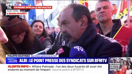 Philippe Martinez (CGT) sur les débats à l'Assemblée: "Il serait bon qu'on puisse avoir l'avis factuel des députés"