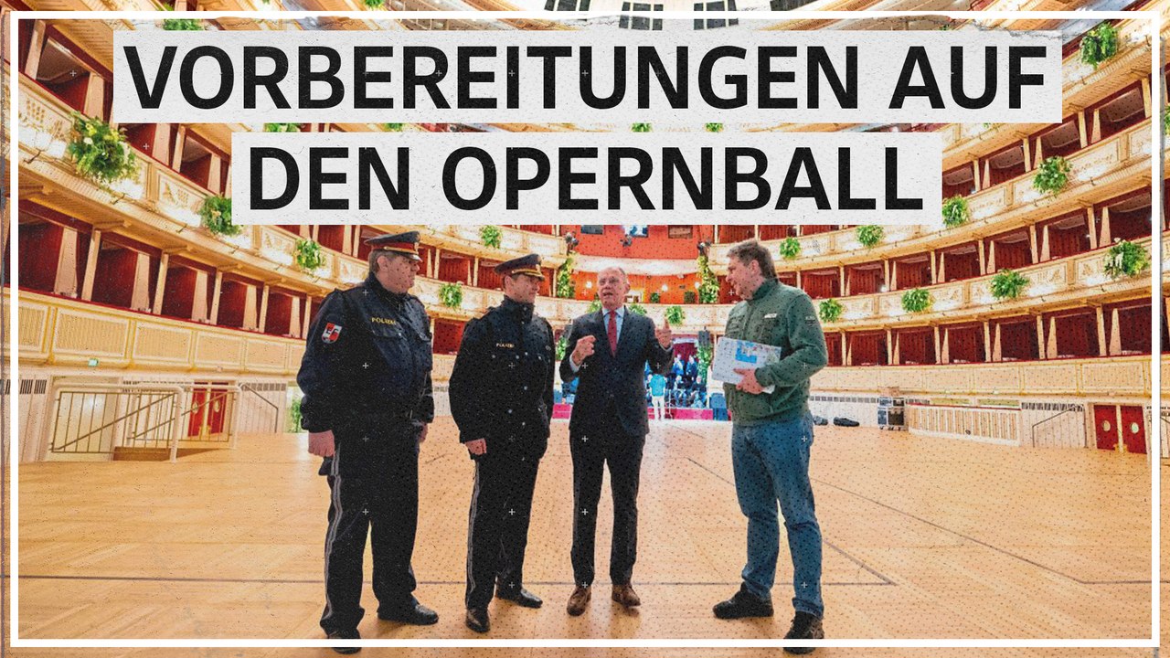 Opernball: Zahlreiche Sicherheitsvorkehrungen in der Staatsoper