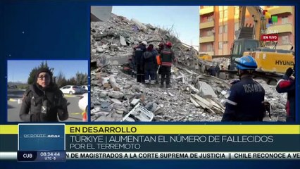 Türkiye: Continúan labores de recuperación y atención a afectados tras el terremoto