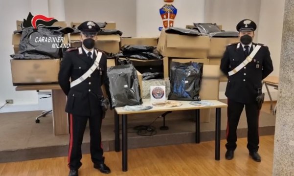 Milano- colpo allo spaccio di sostanze stupefacenti, 17 arresti dei Carabinieri (16.02.23)